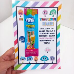 Cartão Fini Divertidamente – Volta às Aulas