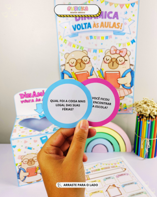 Dinâmica Volta às Aulas - Capivara