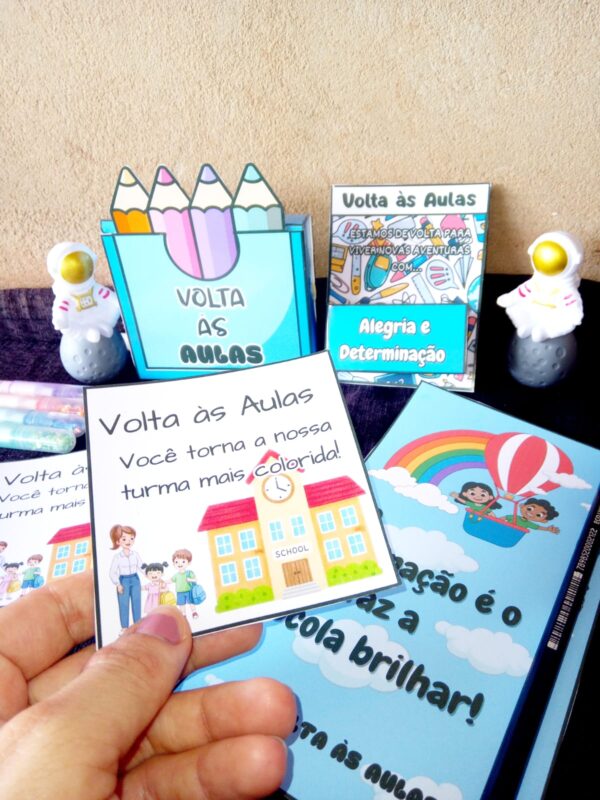 Kit Lembrancinhas Volta às Aulas