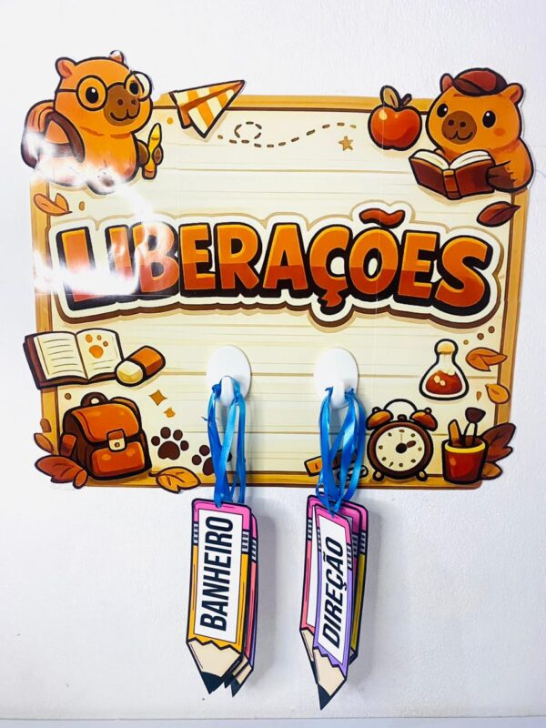 Liberações da Turma – Tema Capivara