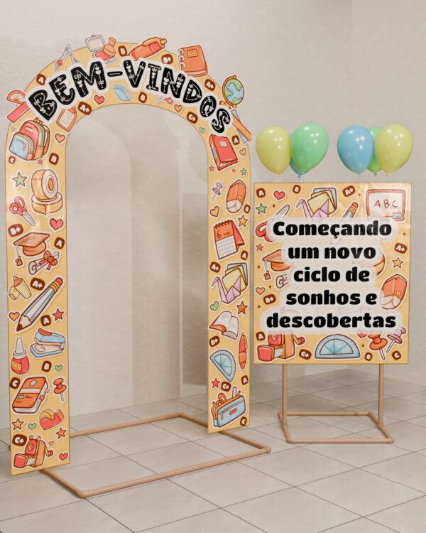Portal + Painel Volta às Aulas - Bem-vindos